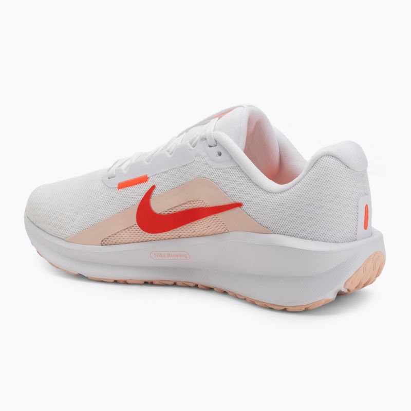 Nike Downshifter 13 női futócipő csillagászati fehér / fényes bíbor / mosott korall 3