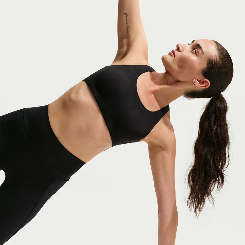 Sportmelltartó Nike Rival Ultrahigh Support black 6