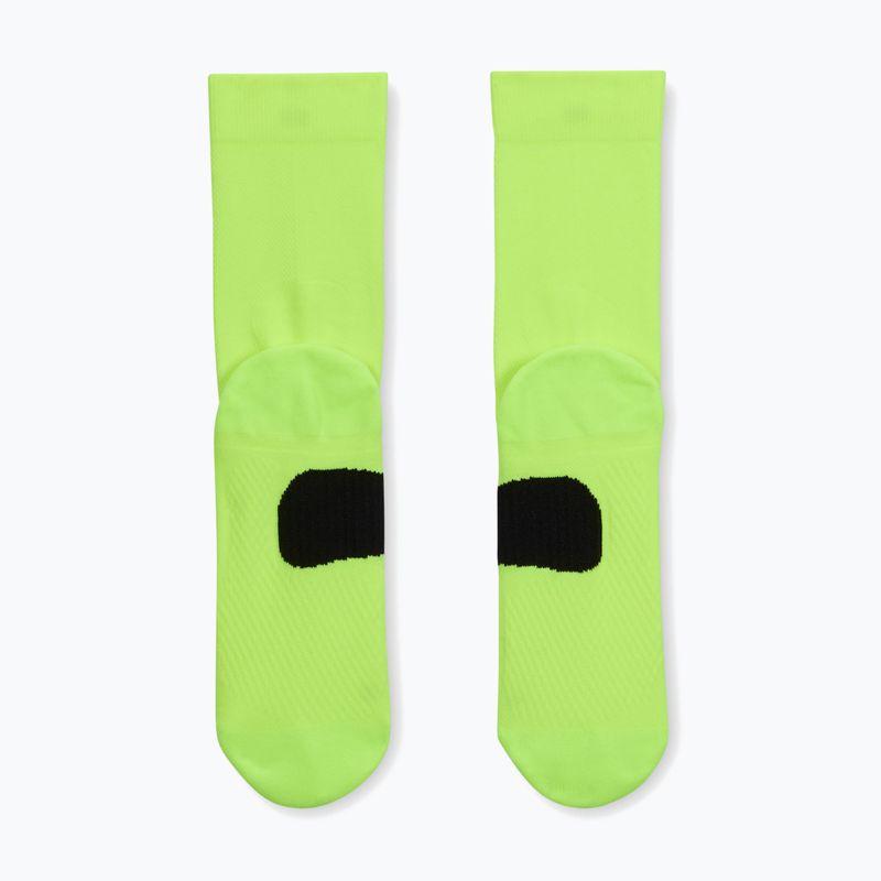 Zoknik Nike Running Midweight Crew volt/black/black 3