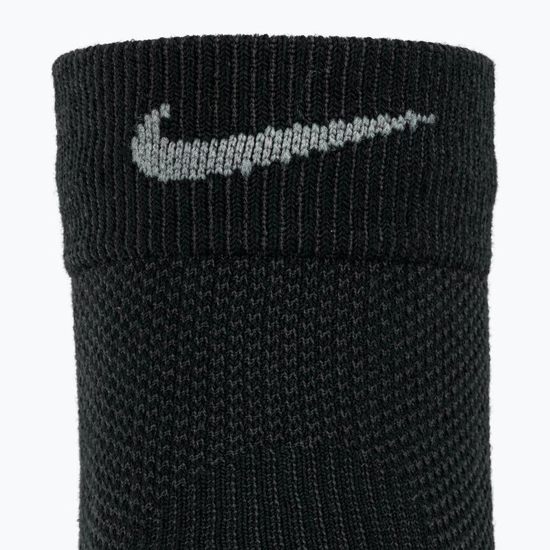 Futózokni Nike Running Lightweight Micro Crew black/pure platinum/smoke grey 3