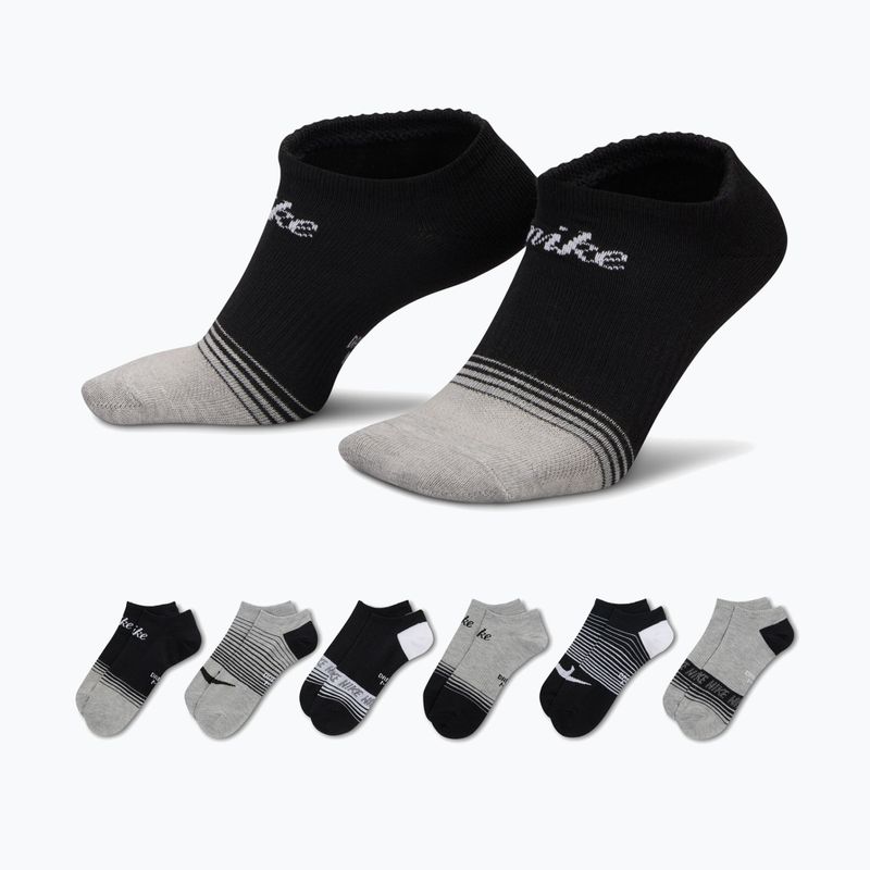 Női zokni Nike Everyday Lightweight No Show 6 pár multi-color/900 3