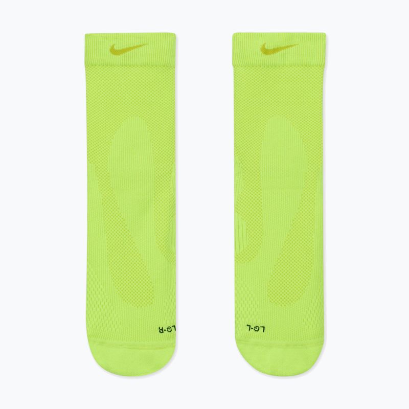 Nike Running Lightweight Micro Crew zokni Volt/Bright Cactus/Black/Bright Cactus 2