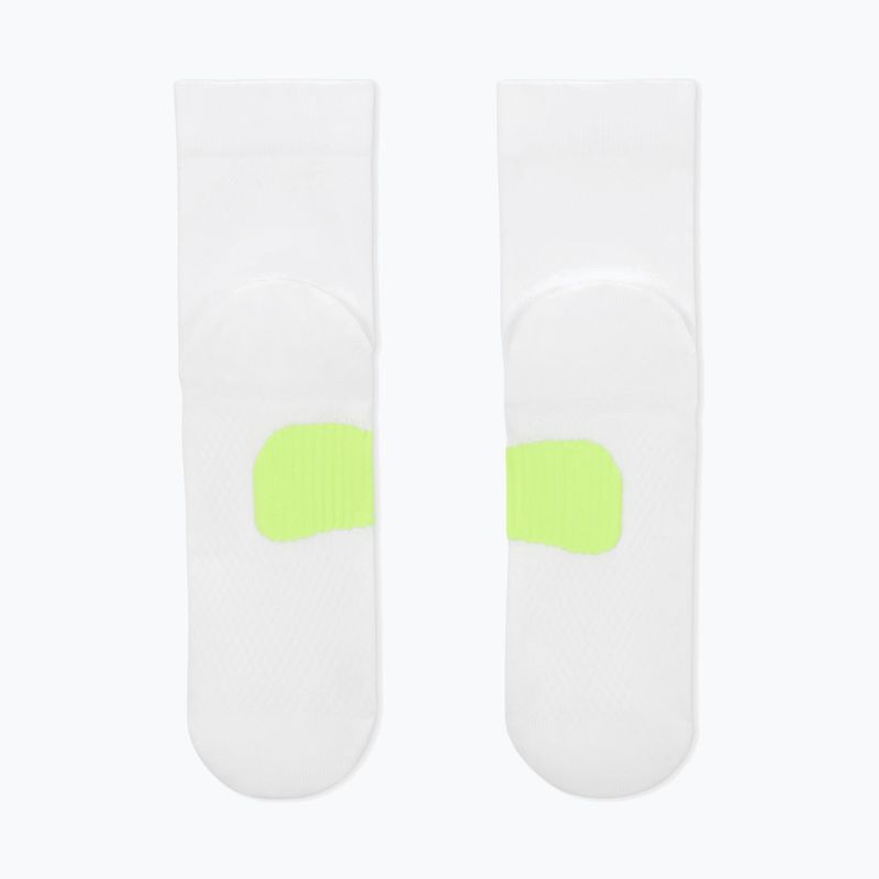 Zokni Nike Running Midweight Micro Crew white/volt/black 3