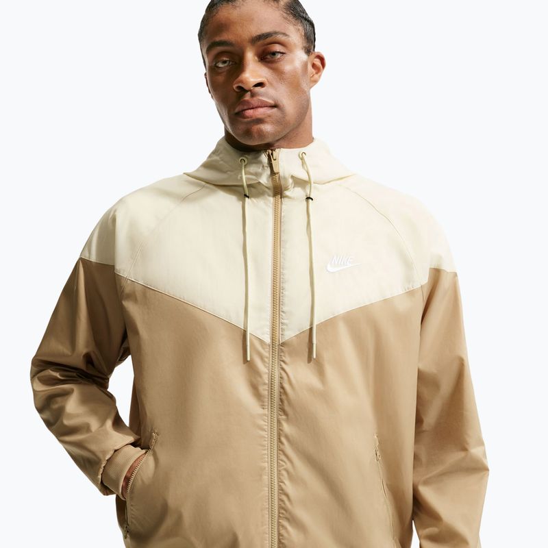 Férfi kabát Nike Sportswear Windrunner parachute beige/light khaki/white 4