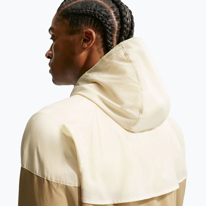 Férfi kabát Nike Sportswear Windrunner parachute beige/light khaki/white 6