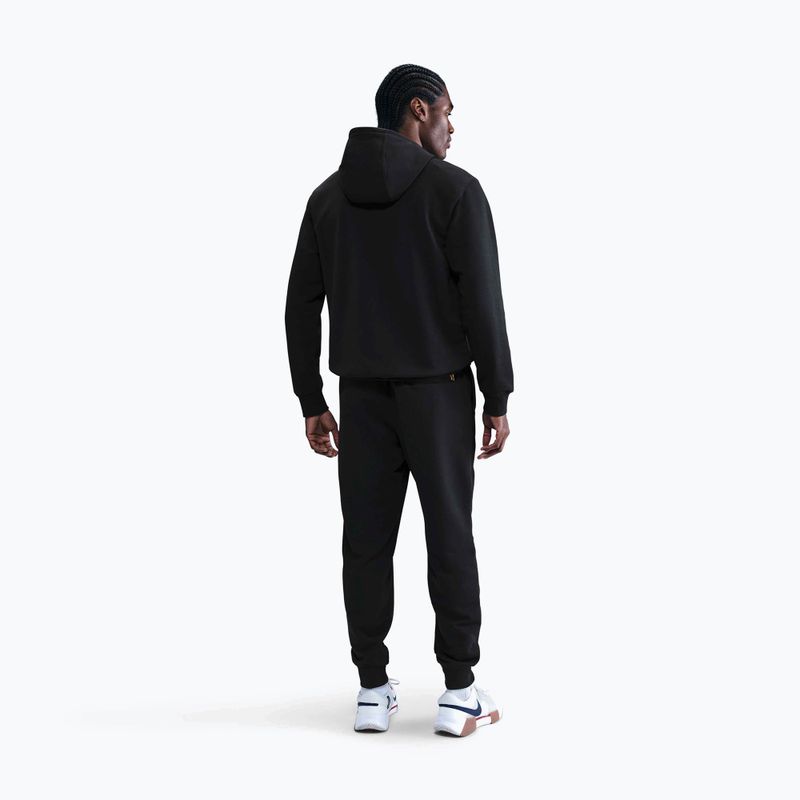 Férfi tenisz kapucnis pulóver Nike Court Dri-Fit Heritage French Terry Hoodie black/anthracite 3