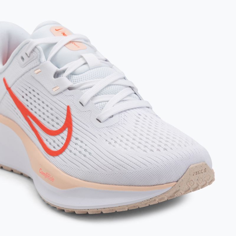 Nike Quest 6 női futócipő fehér / világos bíbor / mosott korall 7