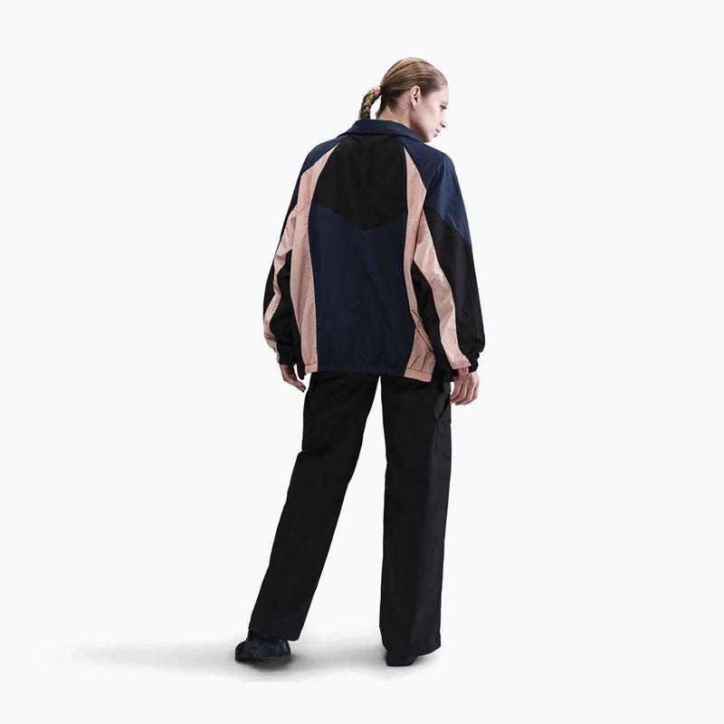 Női dzseki Nike Sportswear Oversized midnight navy/black/particle pink/sail 3