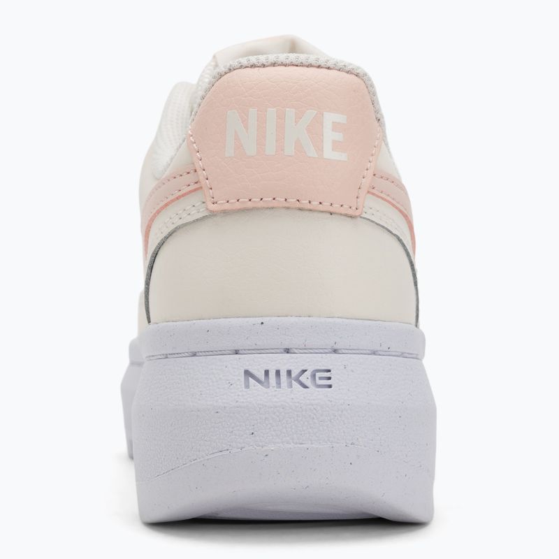 Nike Court Vision Alta női cipő halvány elefántcsont/mosott korall/fehér 6