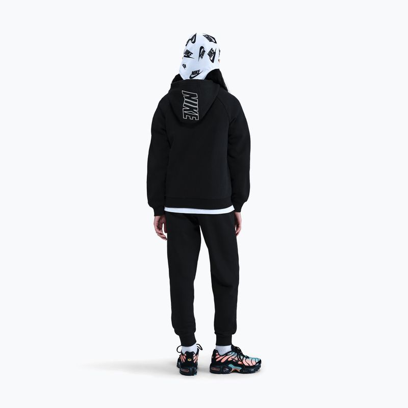 Gyerek melegítő Nike Sportswear Club Fleece Hooded black/black/white/white 6