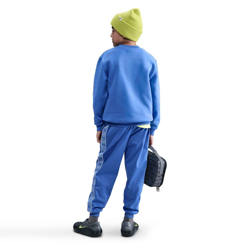 Gyermek Nike Sportswear Club Fleece pulóver üstökös kék/fehér 3