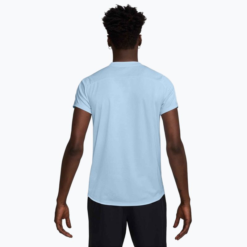 Férfi Nike Court Dri-Fit Victory teniszpóló celesztin kék / fekete 2
