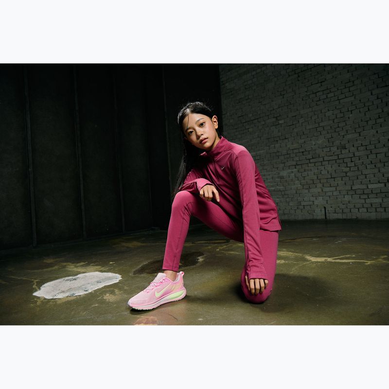 Gyerek leggings Nike One Dri-Fit High-Waisted Sweet Beet/White 9