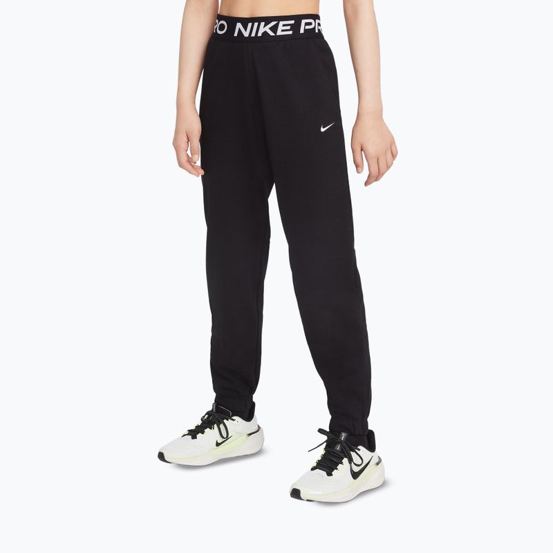 Gyerek nadrág Nike Pro Fleece black/black/black/white