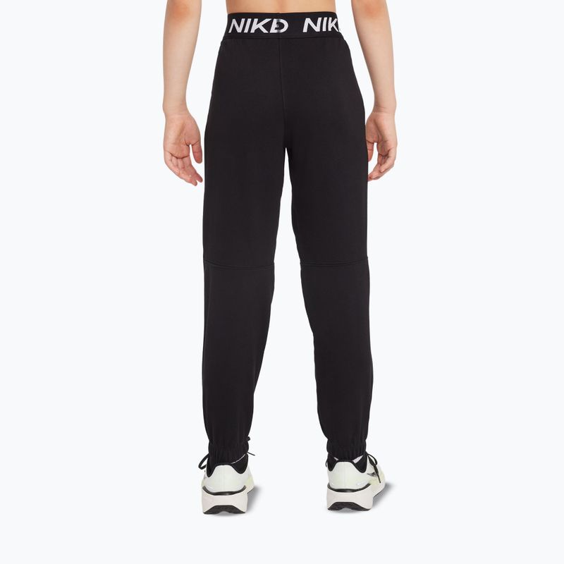 Gyerek nadrág Nike Pro Fleece black/black/black/white 3