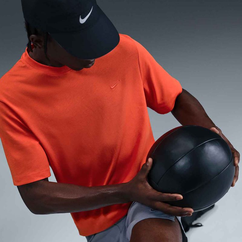 Férfi edzőpóló Nike Dri-Fit Primary picante piros 10