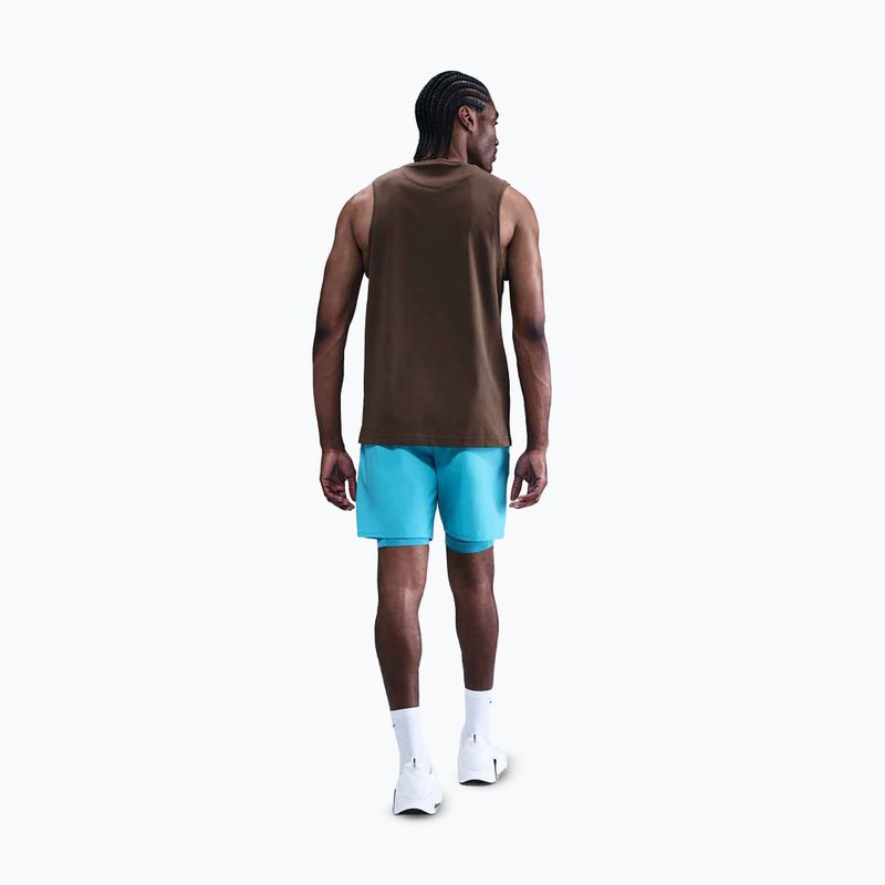 Férfi póló Nike Primary Dri-Fit Versatile baroque brown/baroque brown 3