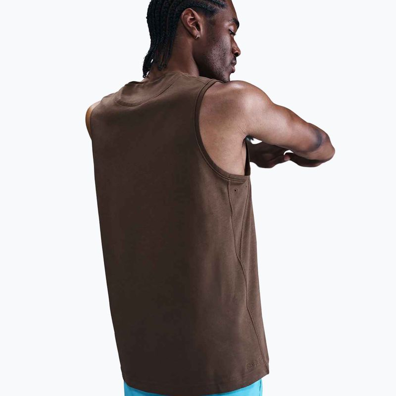 Férfi póló Nike Primary Dri-Fit Versatile baroque brown/baroque brown 4