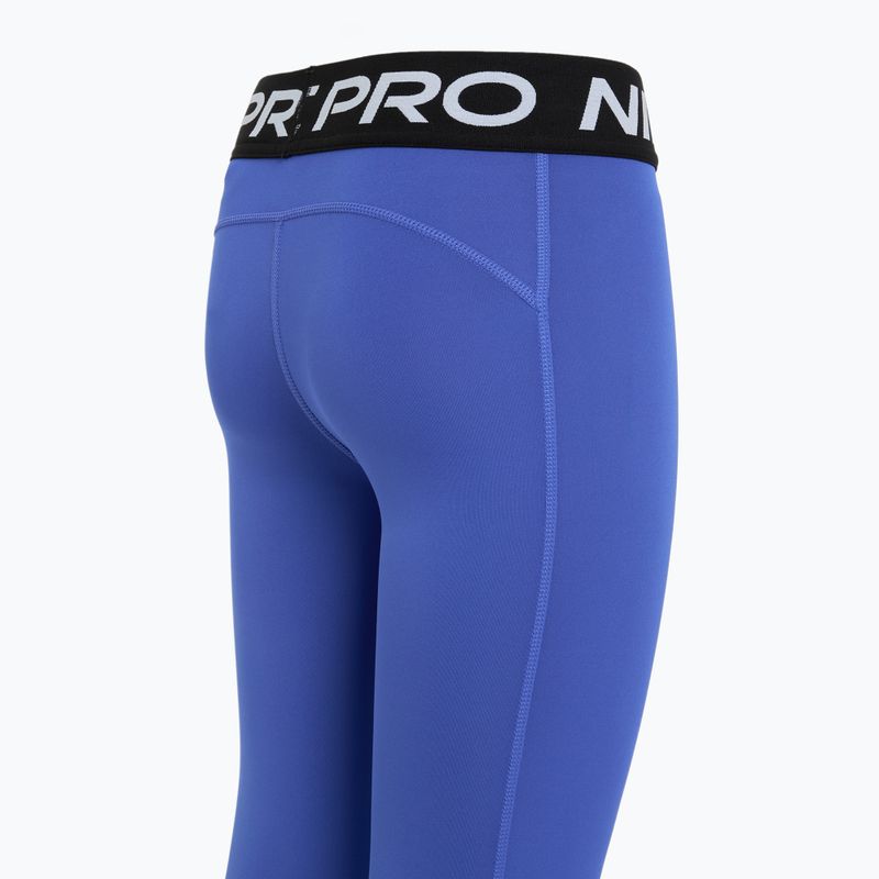 Nike Pro Dri-FIT üstökös kék/fekete/fehér gyermek leggings 10