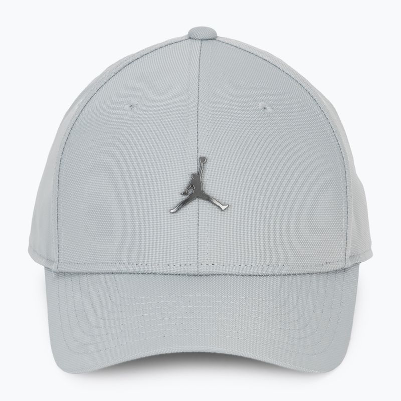 Ellenzős sapka Jordan Rise Structured Metal Jumpman light smoke grey/R511 2
