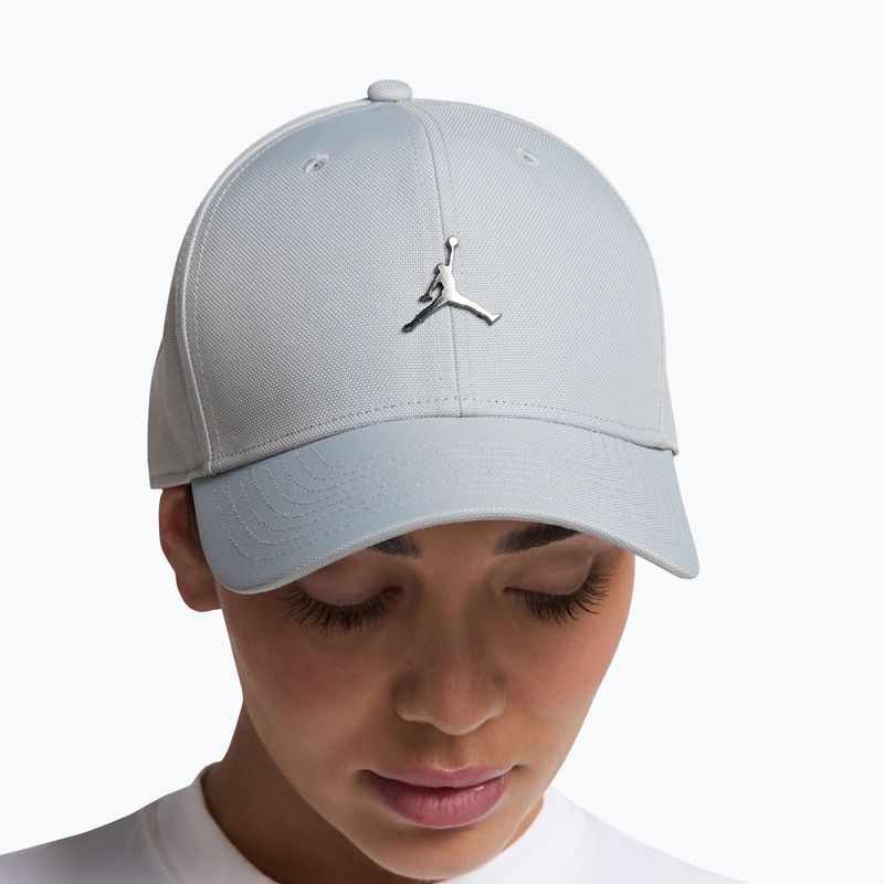 Baseball sapka Nike Jordan Rise Structured Metal Jumpman light smoke grey/R511 7