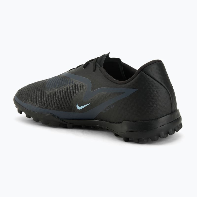 Férfi futballcipő Nike Phantom 6 Low Academy TF fekete/fekete 3
