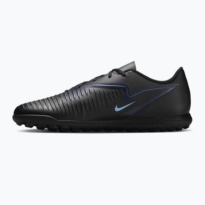 Férfi futballcipők Nike Phantom 6 Low Club TF fekete/fekete 2