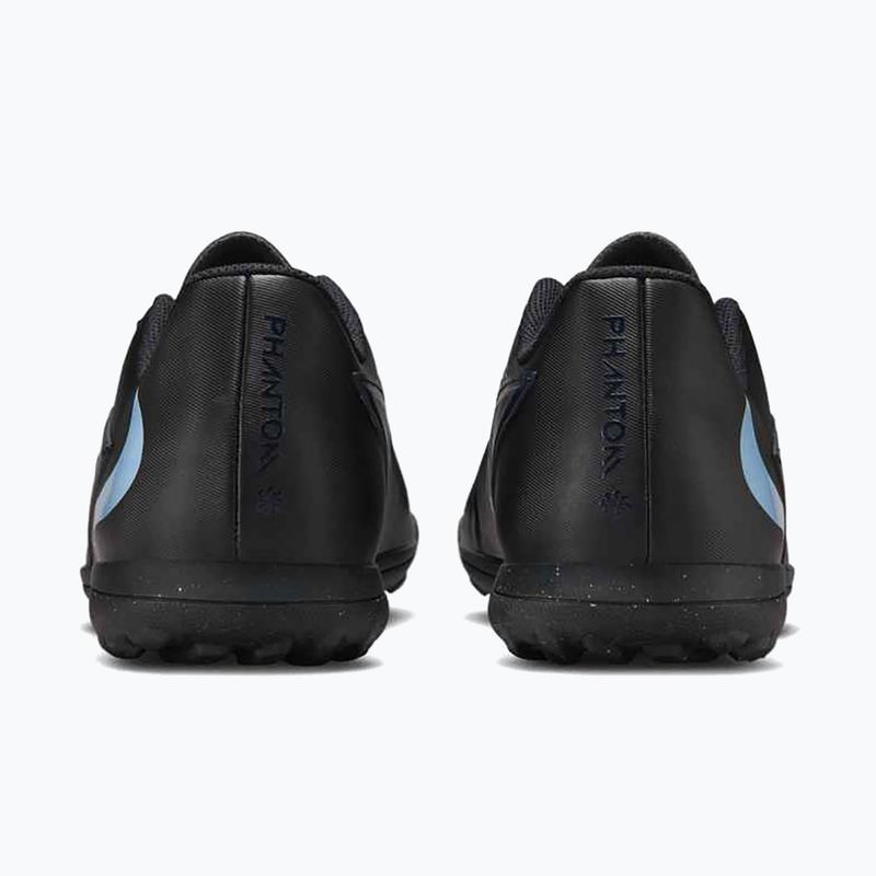 Férfi futballcipők Nike Phantom 6 Low Club TF fekete/fekete 4