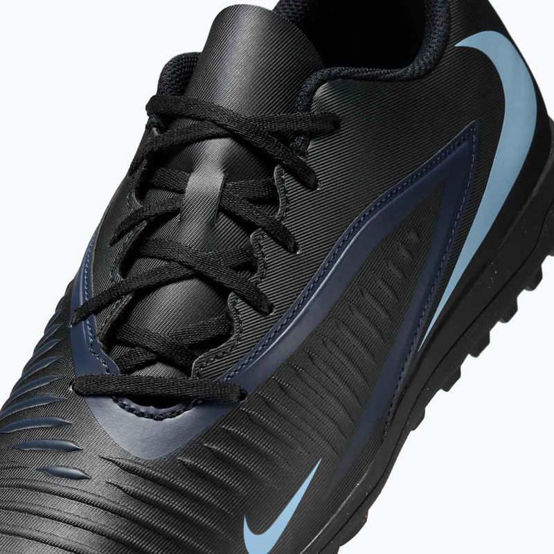 Férfi futballcipők Nike Phantom 6 Low Club TF fekete/fekete 7