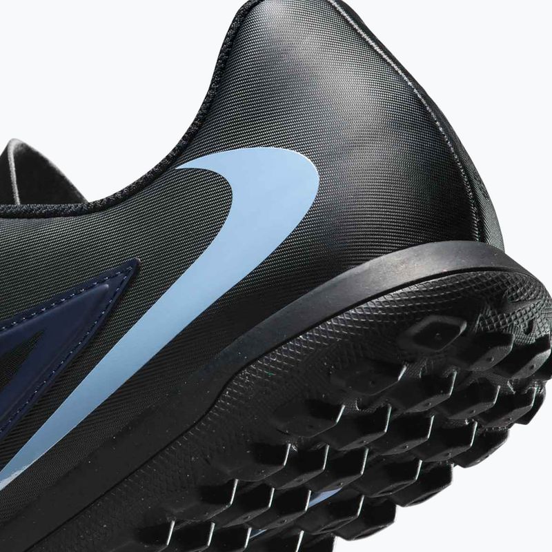 Férfi futballcipők Nike Phantom 6 Low Club TF fekete/fekete 8