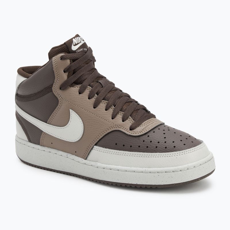 Férfi cipő Nike Court Vision Mid Next Nature baroque brown/mink brown/light bone