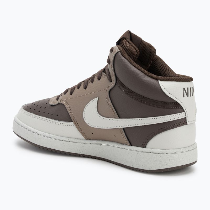Férfi cipő Nike Court Vision Mid Next Nature baroque brown/mink brown/light bone 3