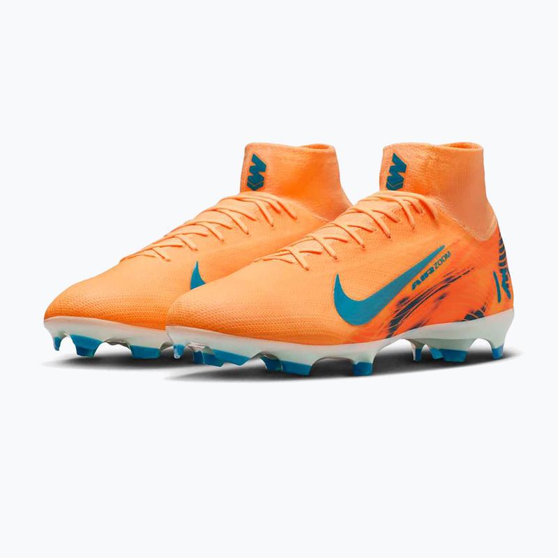 Férfi focicipő Nike Mercurial Superfly 10 Pro Kylian Mbappe FG melon tint/igloo 10