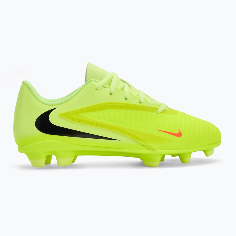 Gyerek focicipők Nike Phantom 6 Low Club MG Hyper Crimson/Limelight/Black 2