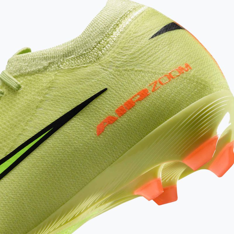 Gyerek focicipők Nike Jr. Mercurial Vapor 16 Pro FG limelight/hyper crimson/volt 9