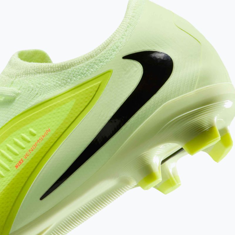 Gyerek focicipő Nike Phantom 6 Low Pro FG/MG hyper crimson/limelight/black 9