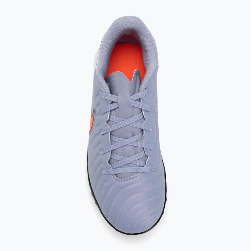 Gyermek focicipő Nike Tiempo Legend 10 Academy TF kék eclipse/fekete 5