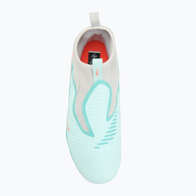 Gyerek focicipő Nike United Phantom 6 High Academy Jr FG/MG pistachio frost/hyper orange 5