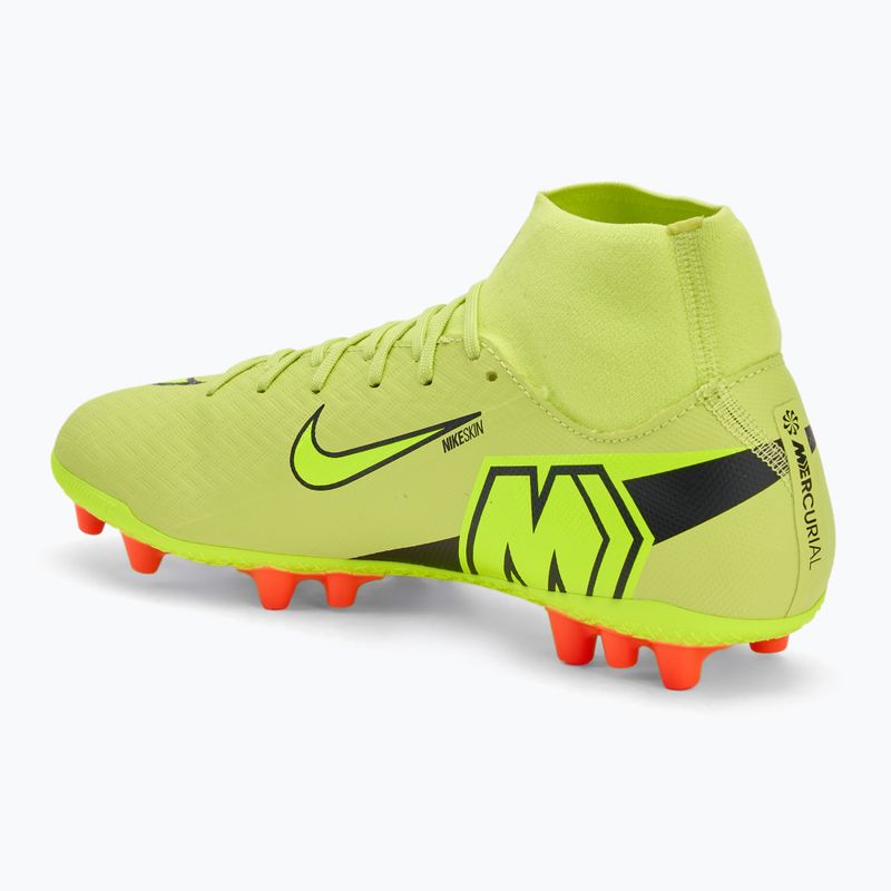 Férfi focicipő Nike Mercurial Superfly 10 Academy AG limelight/hyper crimson/volt 3