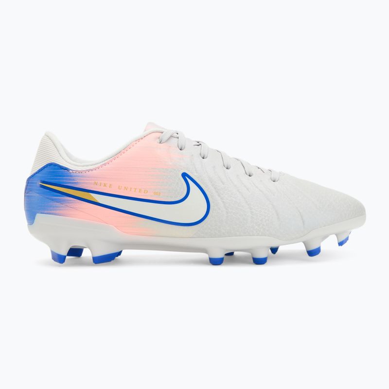Férfi futballcipő Nike United Tiempo Legend 10 Academy FG/MG vast grey/racer blue 2