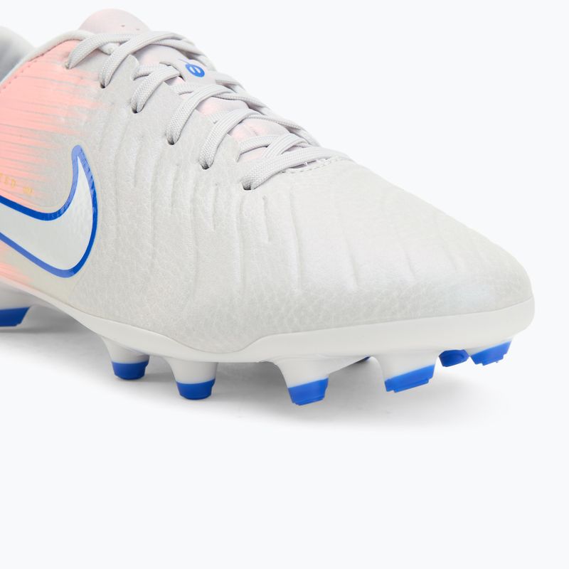 Férfi futballcipő Nike United Tiempo Legend 10 Academy FG/MG vast grey/racer blue 7