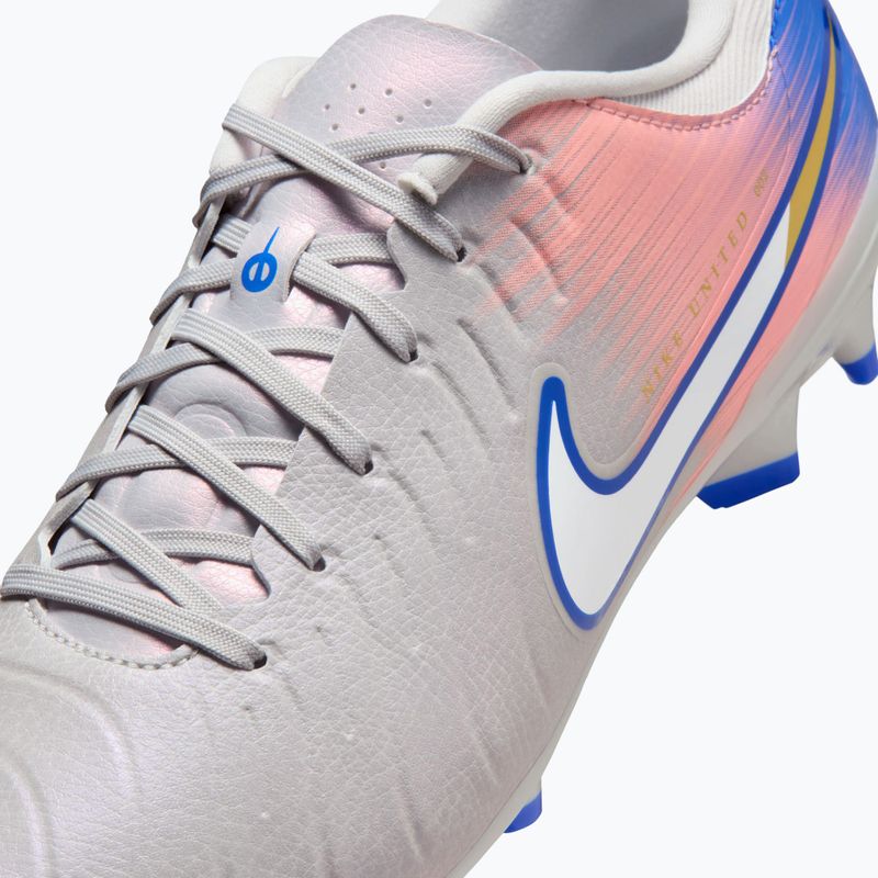 Férfi futballcipő Nike United Tiempo Legend 10 Academy FG/MG vast grey/racer blue 8