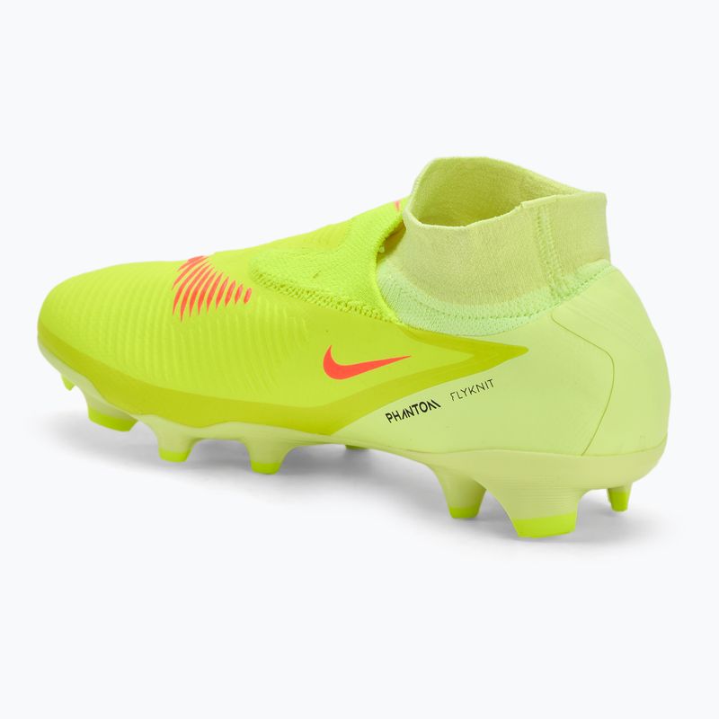 Férfi focicipő Nike Phantom 6 High Pro FG hyper crimson/limelight/black 3
