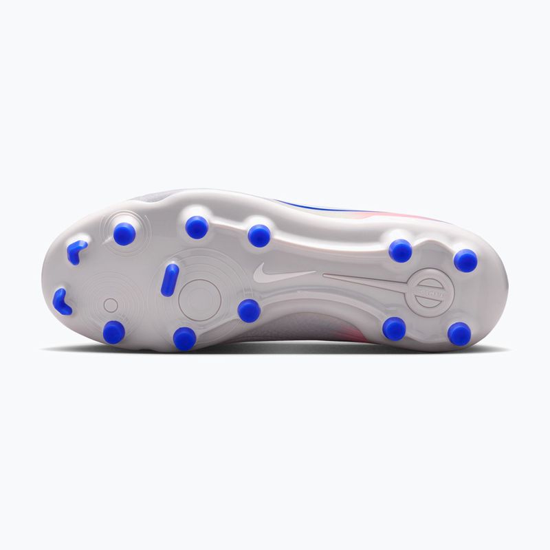 Gyerek focicipő Nike United Tiempo Legend 10 Academy Jr FG/MG Vast Grey/Racer Blue 5