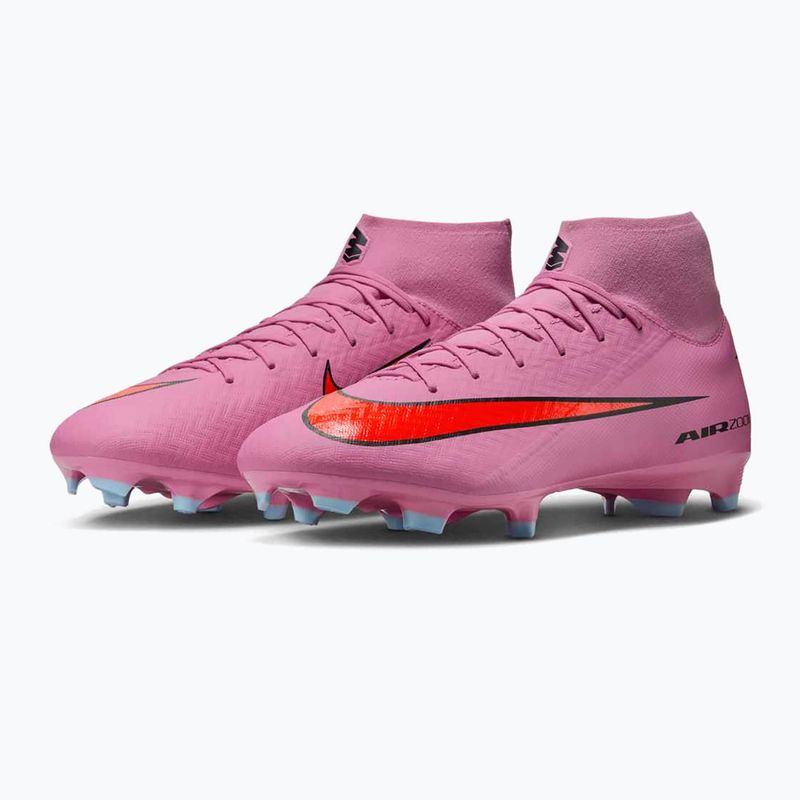 Férfi futballcipő Nike Mercurial Superfly 10 Academy MG magic flamingo/fekete/teljes bíbor 3