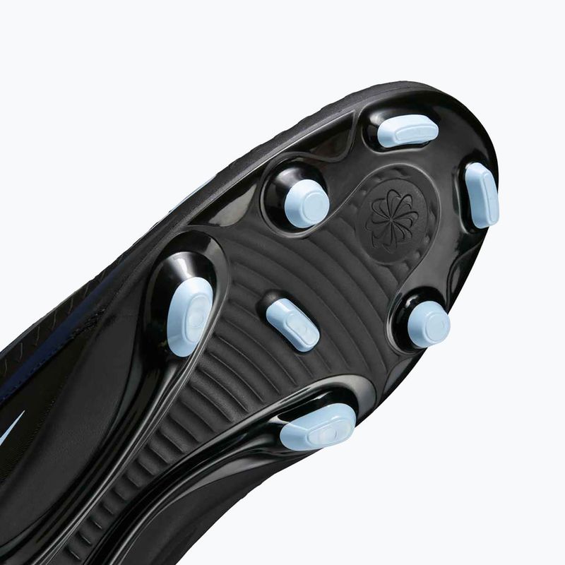 Férfi futballcipő Nike Phantom 6 Low Club FG/MG fekete/fekete 10