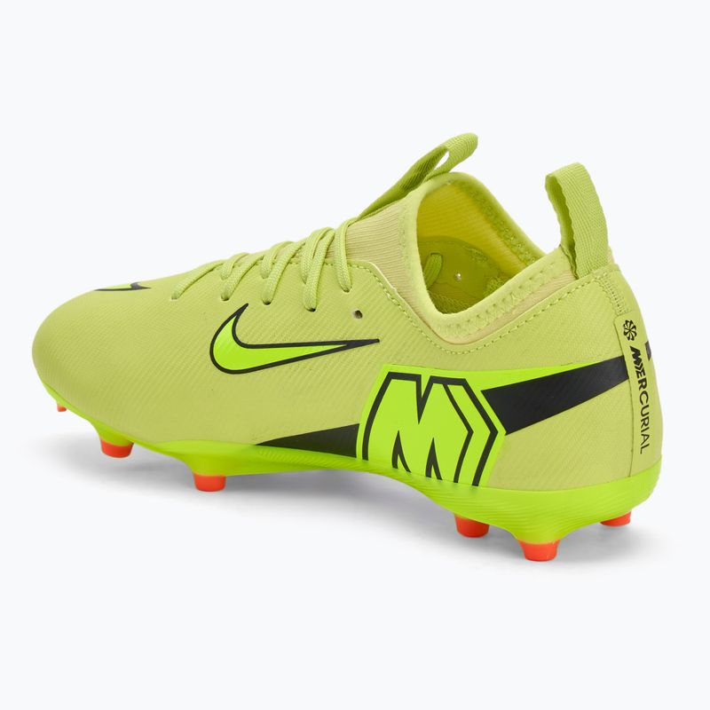 Gyerek focicipő Nike Mercurial Vapor 16 Academy FG/MG limelight/hyper crimson/volt 3