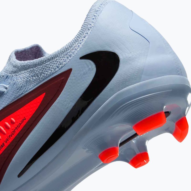 Nike Phantom 6 Low Pro FG/MG gyermek futballcipő királyi bordó/piros bíbor/fekete 15