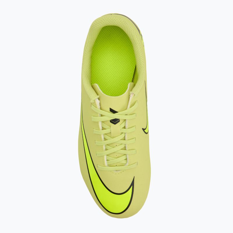 Gyerek focicipő Nike Mercurial Vapor 16 Club FG/MG limelight/hyper crimson/volt 5