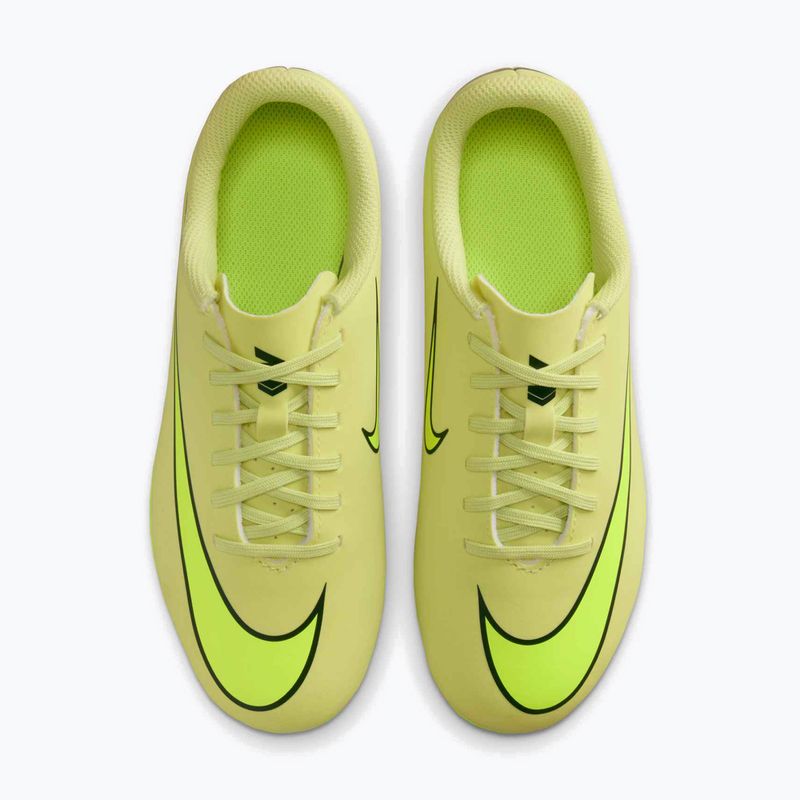 Gyerek focicipő Nike Mercurial Vapor 16 Club FG/MG limelight/hyper crimson/volt 5